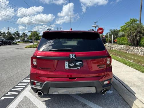 Radiant Red Metallic II 2023 Honda Passport TrailSport