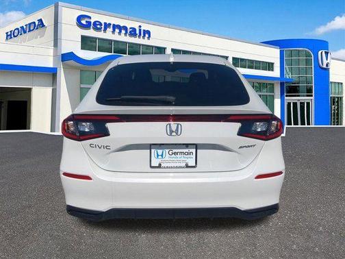 Platinum White Pearl 2026 Honda Civic Sport