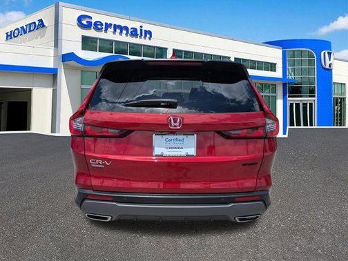 Radiant Red Metallic 2025 Honda CR-V Hybrid Sport-L