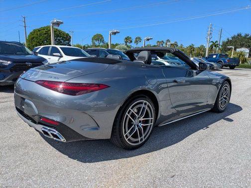 Gray 2022 Mercedes-Benz AMG SL 55 Base