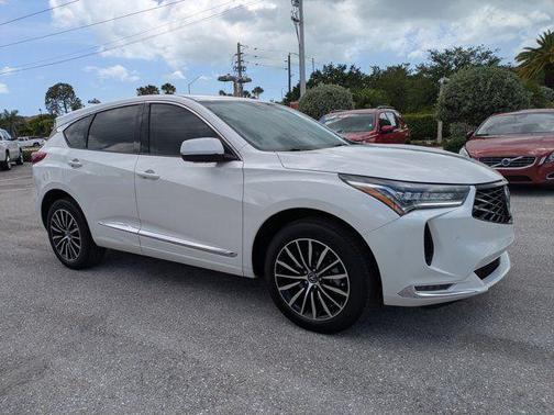 White 2025 Acura RDX Advance Package