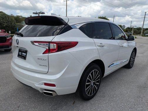 White 2025 Acura RDX Advance Package