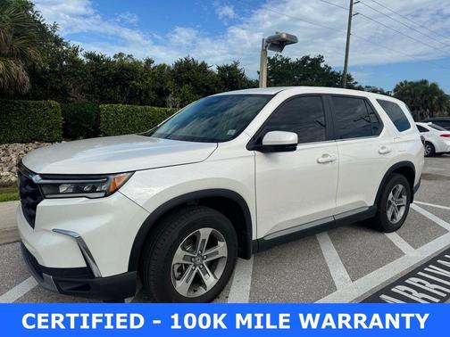 White 2025 Honda Pilot EX-L