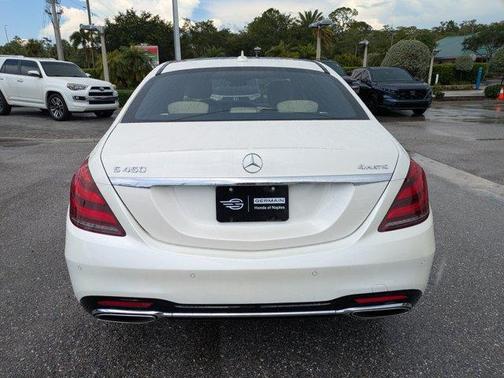 White 2018 Mercedes-Benz S-Class S 450 4MATIC