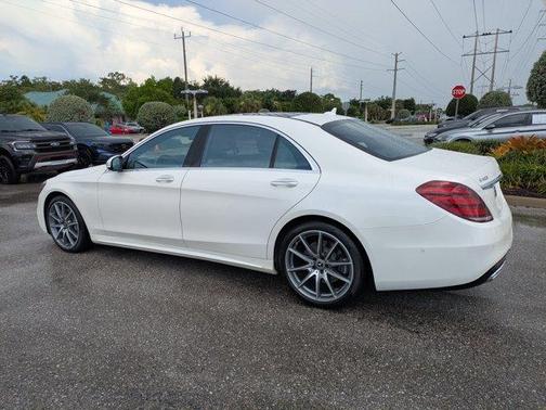 White 2018 Mercedes-Benz S-Class S 450 4MATIC