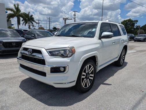 White 2016 Toyota 4Runner Sport