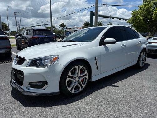 Heron White 2017 Chevrolet SS Base