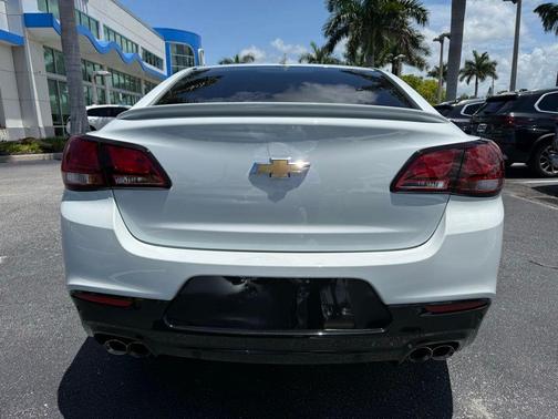 Heron White 2017 Chevrolet SS Base
