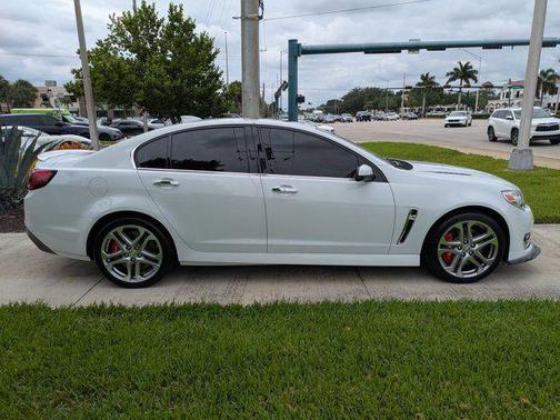 Heron White 2017 Chevrolet SS Base