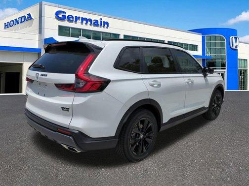 Platinum White Pearl 2026 Honda CR-V Hybrid Sport Touring