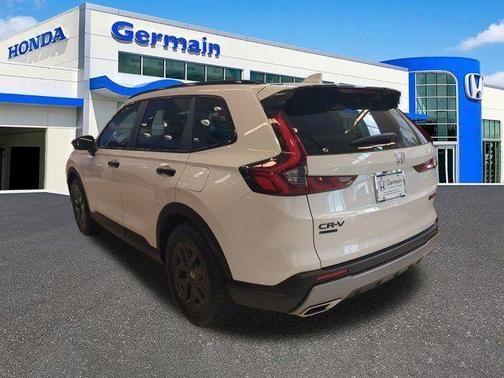 Platinum White Pearl 2026 Honda CR-V Hybrid TrailSport