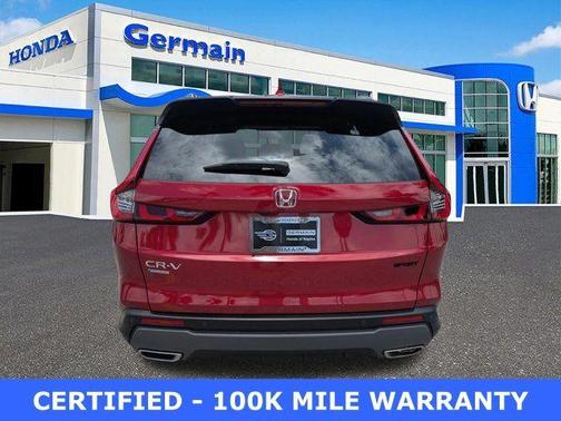 Radiant Red 2024 Honda CR-V Hybrid Sport-L