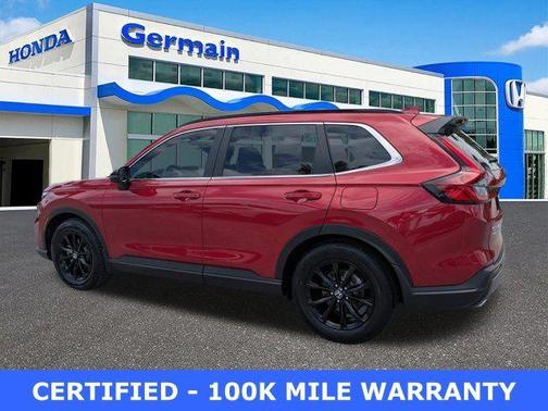 Radiant Red 2024 Honda CR-V Hybrid Sport-L