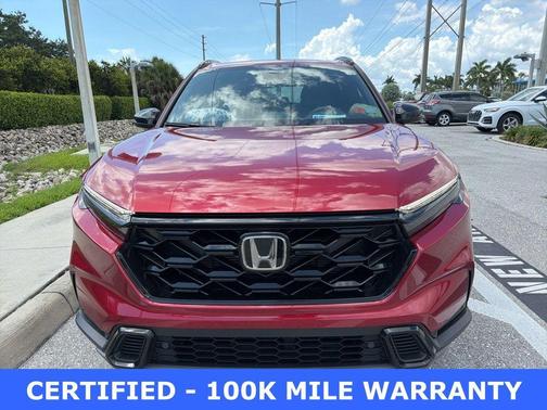 Radiant Red 2024 Honda CR-V Hybrid Sport-L