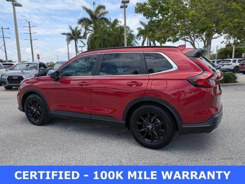 Radiant Red 2024 Honda CR-V Hybrid Sport-L