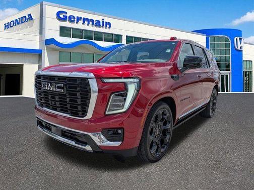 Volcanic Red 2025 GMC Yukon Denali