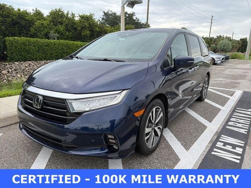 Obsidian Blue Pearl 2024 Honda Odyssey Touring