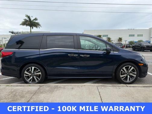 Obsidian Blue Pearl 2024 Honda Odyssey Touring