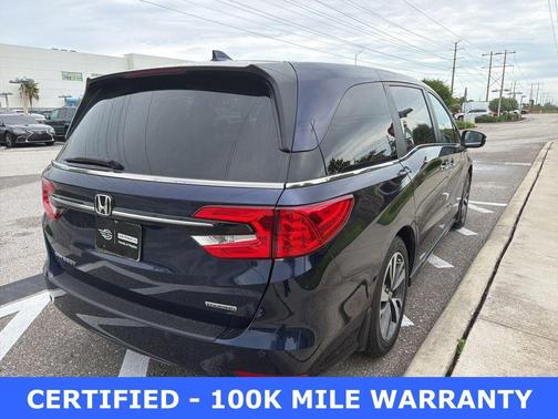 Obsidian Blue Pearl 2024 Honda Odyssey Touring