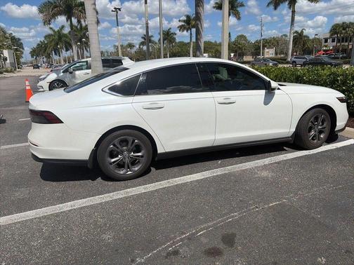 White 2023 Honda Accord EX