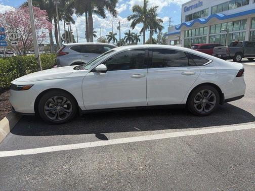 White 2023 Honda Accord EX