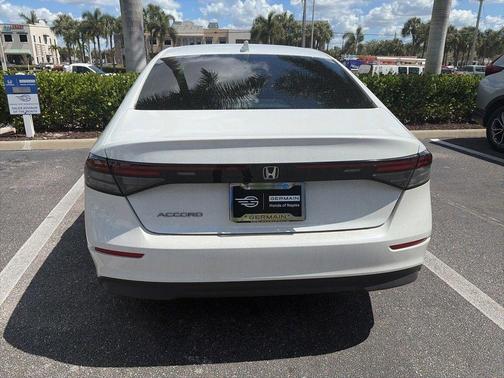 White 2023 Honda Accord EX