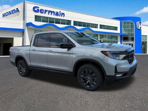 Solar Silver Metallic 2025 Honda Ridgeline Sport