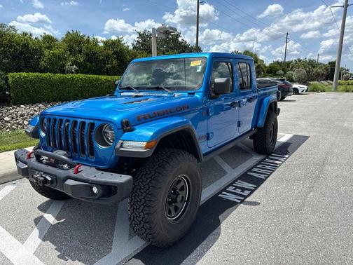 Hydro Blue Pearlcoat 2020 Jeep Gladiator Rubicon