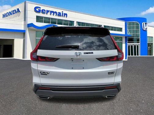 Platinum White Pearl 2026 Honda CR-V Hybrid Sport Touring