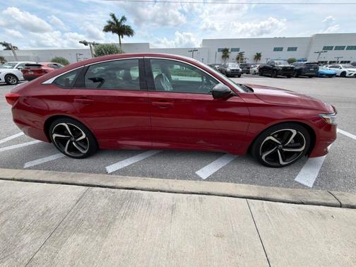 Red 2021 Honda Accord Sport 1.5T