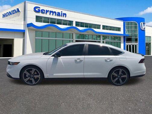 Platinum White Pearl 2026 Honda Accord Hybrid Sport
