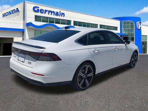 Platinum White Pearl 2026 Honda Accord Hybrid Sport