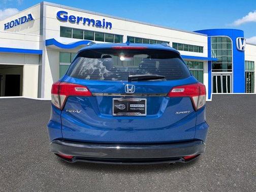 Aegean Blue Metallic 2019 Honda HR-V Sport