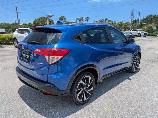 Aegean Blue Metallic 2019 Honda HR-V Sport