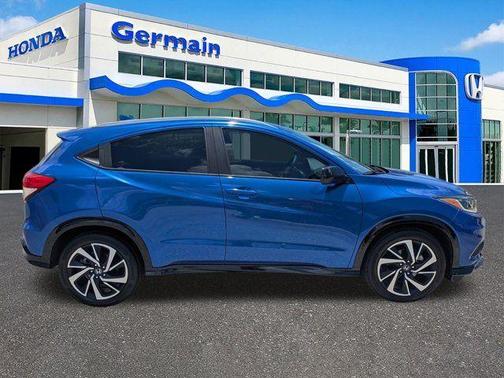 Aegean Blue Metallic 2019 Honda HR-V Sport