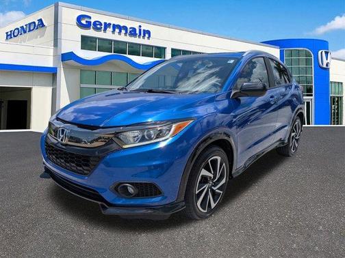 Aegean Blue Metallic 2019 Honda HR-V Sport