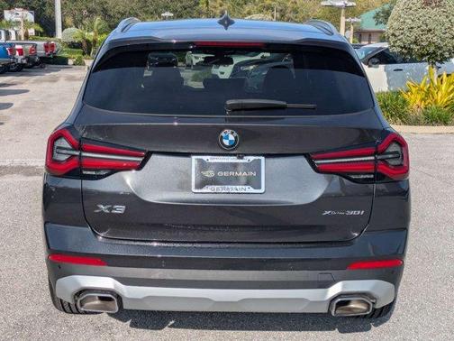 Dark Graphite Metallic 2022 BMW X3 xDrive30i