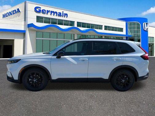 Platinum White Pearl 2026 Honda CR-V Hybrid Sport