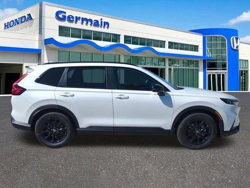 Platinum White Pearl 2026 Honda CR-V Hybrid Sport