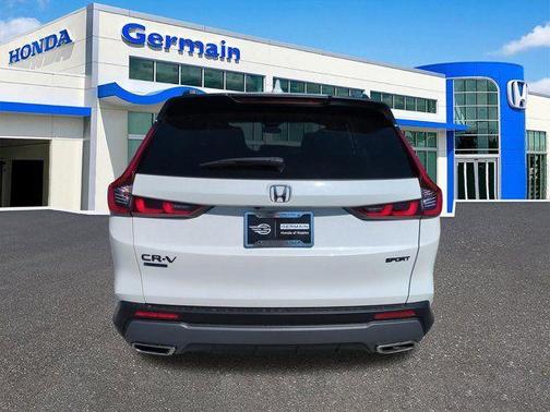 Platinum White Pearl 2026 Honda CR-V Hybrid Sport