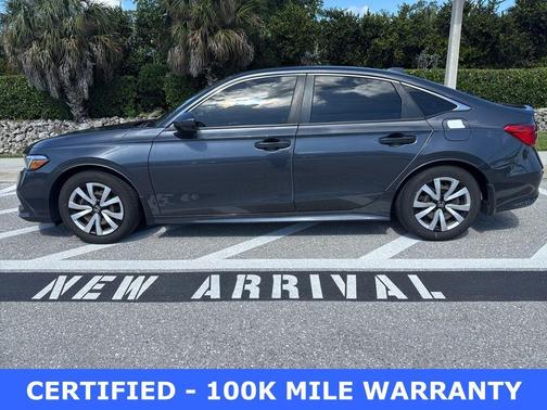 Meteorite Gray Metallic 2024 Honda Civic LX
