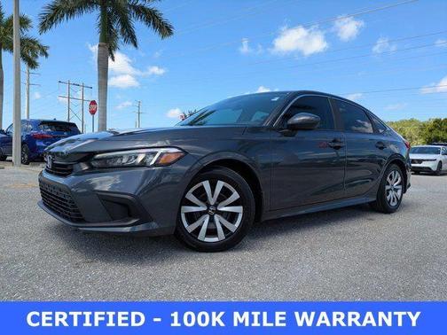 Meteorite Gray Metallic 2024 Honda Civic LX
