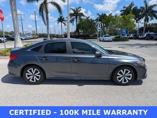 Meteorite Gray Metallic 2024 Honda Civic LX