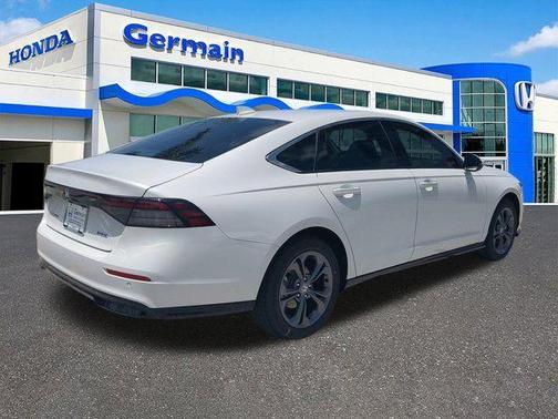 Platinum White Pearl 2026 Honda Accord Hybrid EX-L