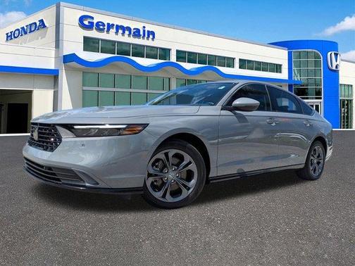 Urban Gray Pearl 2024 Honda Accord Hybrid EX-L