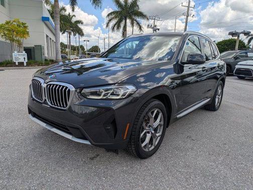Dark Graphite Metallic 2023 BMW X3 sDrive30i