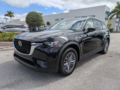 Jet Black Mica 2025 Mazda CX-90 3.3 Turbo Preferred Package