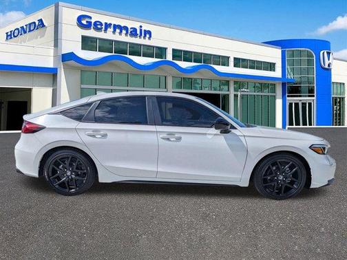 Platinum White Pearl 2026 Honda Civic Sport