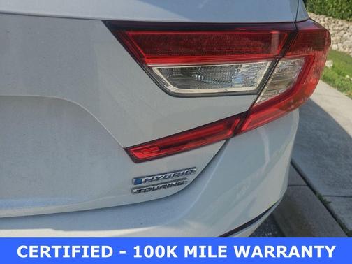 White 2021 Honda Accord Hybrid Touring