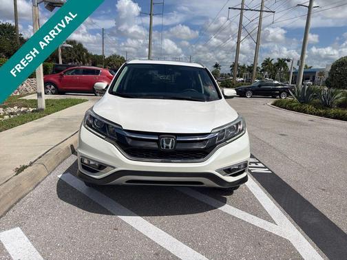 White 2016 Honda CR-V Touring